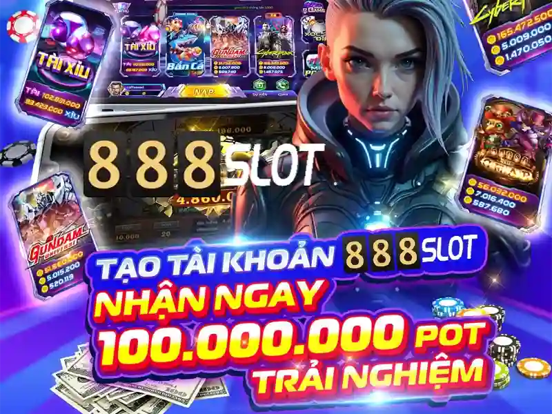 Banner khuyến mãi nạp tiền lần đầu tặng 100% giá trị tại 888slot